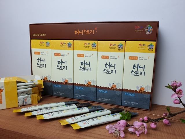 강원더몰,[허니스토리]스틱벌꿀 선물세트(대)