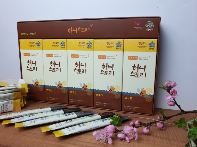 강원더몰,[허니스토리]스틱벌꿀 선물세트(대)